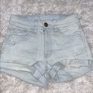 American eagle super stretch shorts